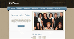 Desktop Screenshot of kalisalon.com